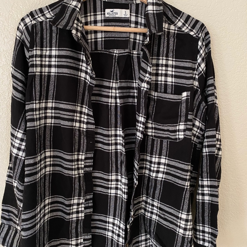 HOLLISTER FLANNEL “BOYFRIEND FIT”